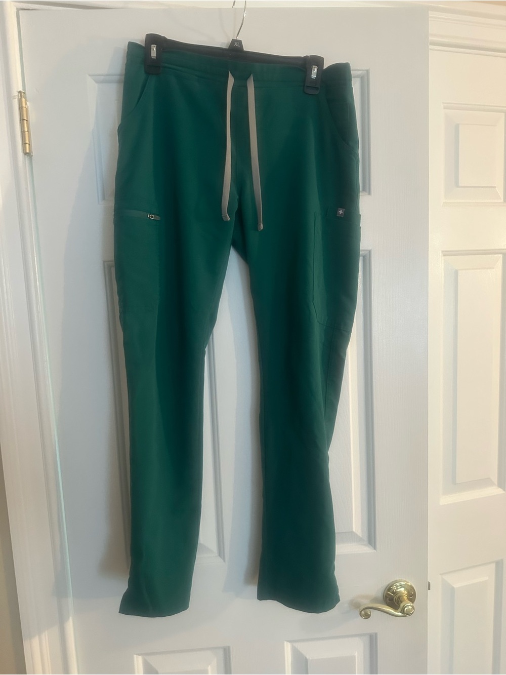 Figs Forest Green Drawstring Joggers